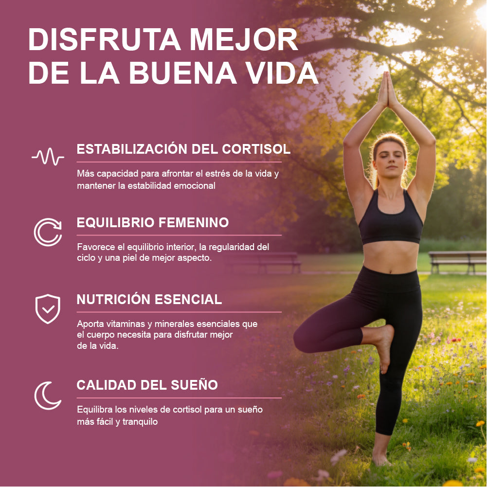 Combo Cortisol Support Multivitamin and Myo-Inositol – Extra Strength